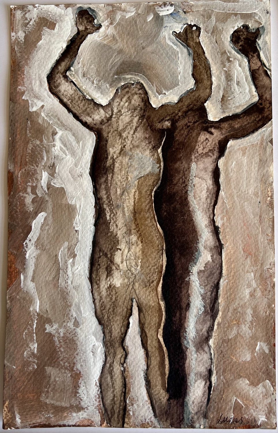 Lucas Neyt, Figuur en schaduwfiguur, 2013